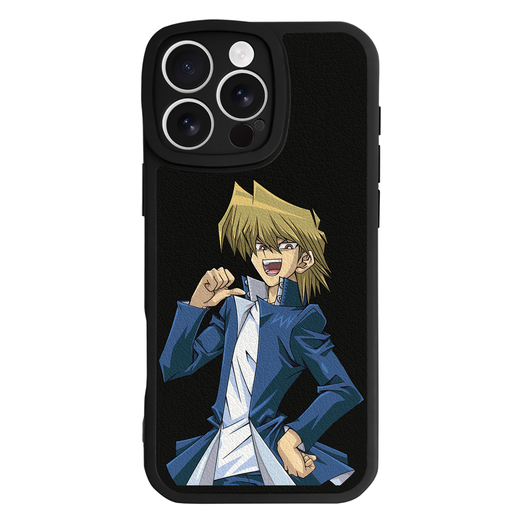 遊☆戯☆王 Yu-Gi-Oh! 【iPhone 16シリーズ対応】シリコンスマホケース（レザー調） 材質：シリコン